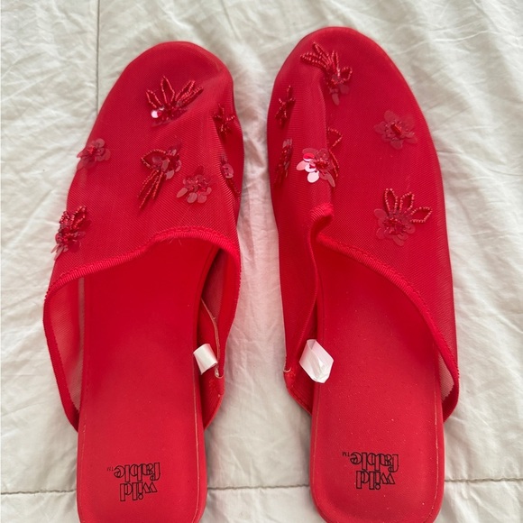 Red Pixie sandals from Wild Fable - NWOT sz9 - Picture 5 of 7